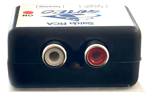 Conversor De Fio Para Rca 2 Canais Automotivo Ligação Módulo