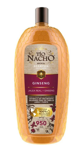 Shampoo Anti Caida Ginseng 950ml Tio Nacho