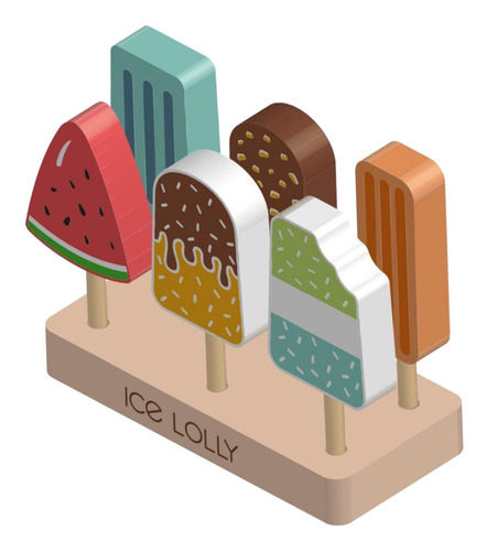 Juego De Juguetes De Helado, Simulación De Colores