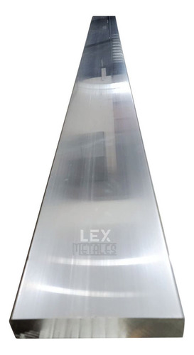 Planchuela Aluminio 6061 De 129 X 25 Mm
