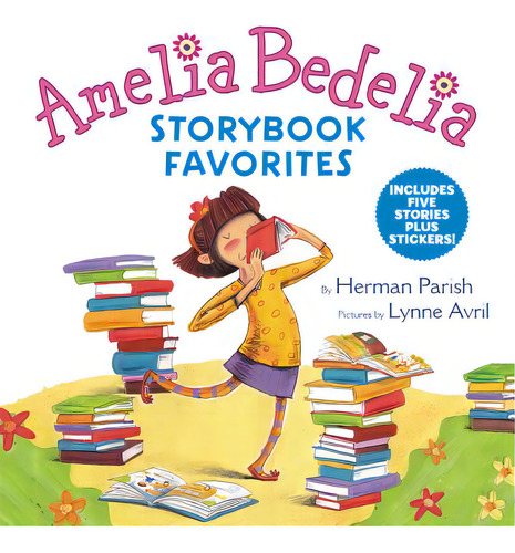 Amelia Bedelia Storybook Favorites: Includes 5 Stories Plus Stickers!, De Parish, Herman., Vol. 1. Editorial Greenwillow, Tapa Dura En Inglés