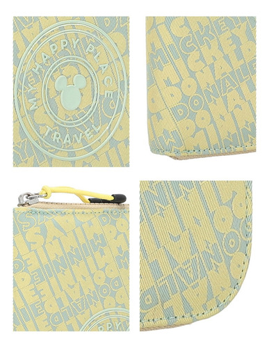 Porta Pasaporte Mujer Mickey W Capsule Verde Acfranck3cw Diseño De La Tela Gráfico