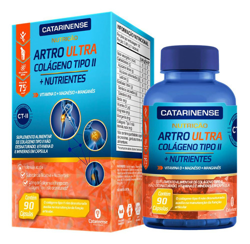 Artro Ultra Colágeno Tipo Ii Com 90 Capsulas