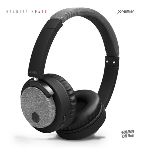 Imagen 2 de 7 de Auricular Headset X-view Soundon Hp430 Bluetooth Inalambrico