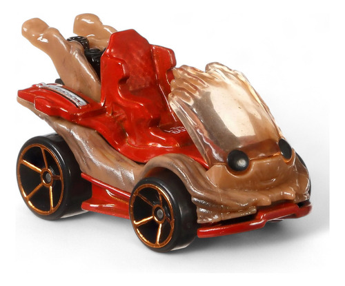 Carros com personagens Hot Wheels, Marvel Groot Go-Kart