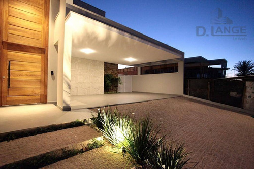 Casa Com 3 Dormitórios À Venda, 350 M² Por R$ 2.950.000,00 - Loteamento Mont Blanc Residence - Campinas/sp - Ca11170