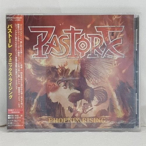 Pastore Phoenix Rising Cd Japonés Nuevo Sellado Musicovinyl