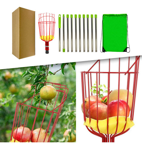Cesta De Cabeça Para Colheita De Frutas, 4 Metros