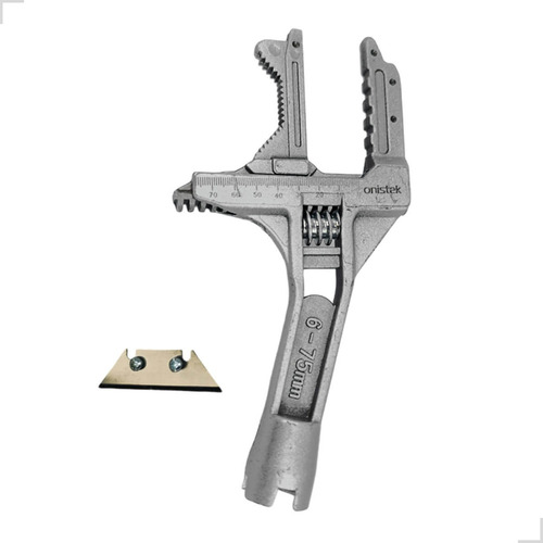 Chave Inglesa Boca Ajustável 75mm Chave Cano Pia Torneira 1