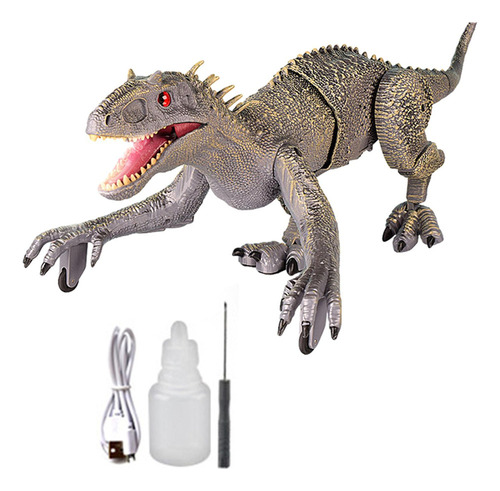 Dinosaurio A Control Remoto, Juguete Velociraptor, Juguete