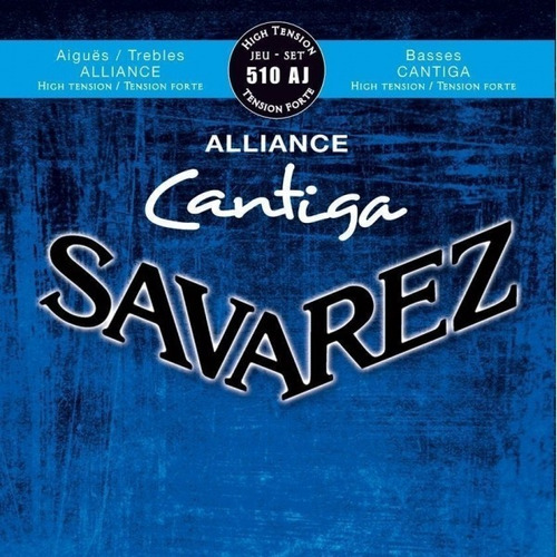 Cuerdas De Guitarra Savarez Alliance Cantiga Tension Alta