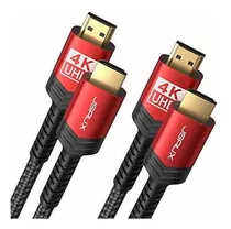 Comprar Paquete De 2 Cables Hdmi 2.0 4k Trenzado De Alta Velocidad