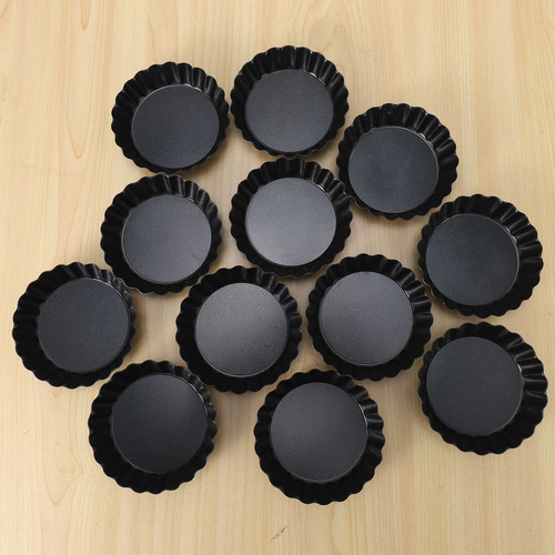 12 Moldes Para Tartas De Huevo, Moldes Para Tartas De 3 PuLG