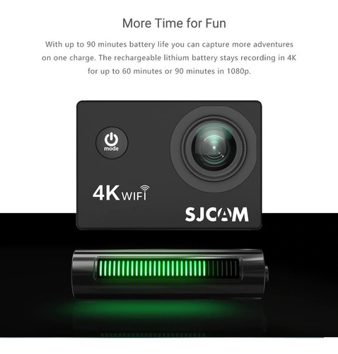 Sjcam Sj4000 Air Wifi Original Full Hd 1080p Prova D'agua