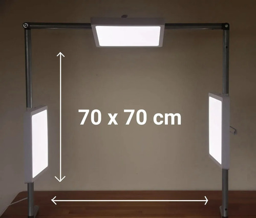 Estrutura Dobrável De Iluminação Led Softbox Foto De Produto