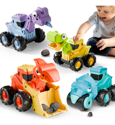 Camión De Juguete Iplay Ilearn Dinosaur Para Niños A Partir