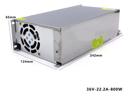 800w Fuente De Alimentación Conmutada De 36v