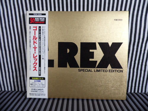 T. Rex - Gold Cd Ed Limitada Numerado Japonês Com Obi (Usado)