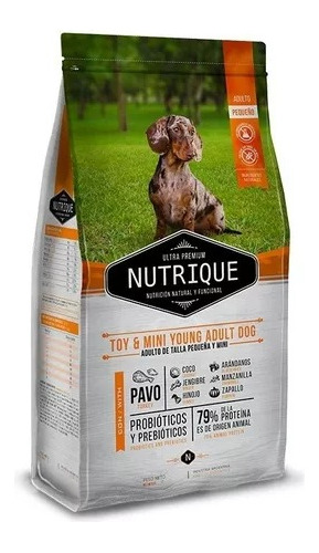 Alimento Nutrique Toy And Mini Young Adult 7,5 Kg
