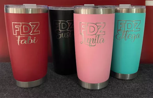 Termo Para Café Personalizado Colores Pastel 540 Ml