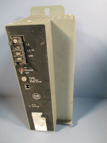 Allen-bradley Ac Power Supply 120/220v Series D Cat# 177 Vvn