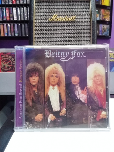 Britny Fox- Britny Fox (re-edicion). Cd Usa.