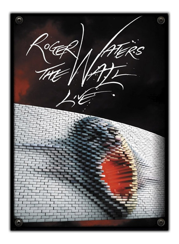#599 - Cuadro Vintage 21 X 29 Cm / The Wall Pink Floyd Rock