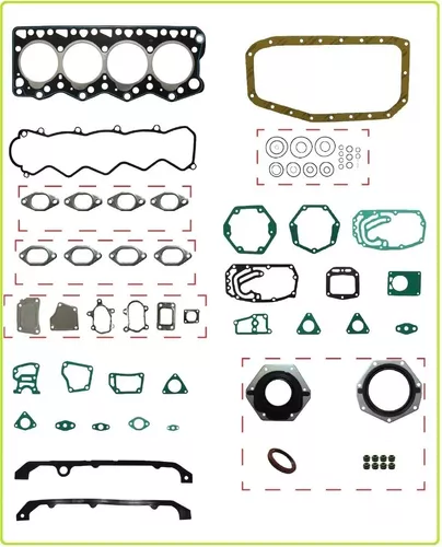 Junta Cabeçote Fiat Ducato 2.8 8v Turbo Fibra 4 Piques