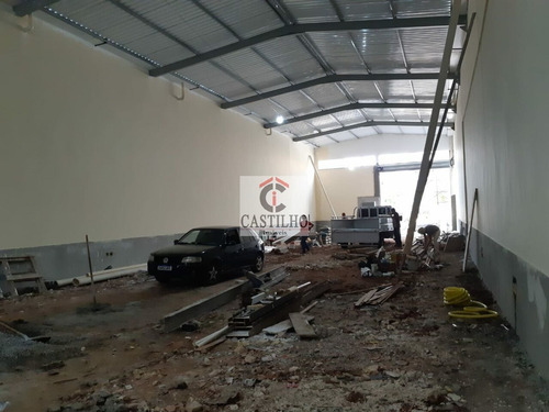 Imagem 1 de 15 de Galpão Mooca 350m² 2 Banheiros - Mo24065