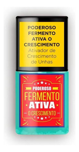 Combo 3 Base Fermento Ativa Crescimento S.o.s Unhas