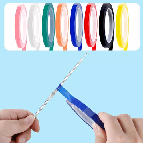 A 8 Rollos De Cinta Autoclave De Colores Para Instrumentos