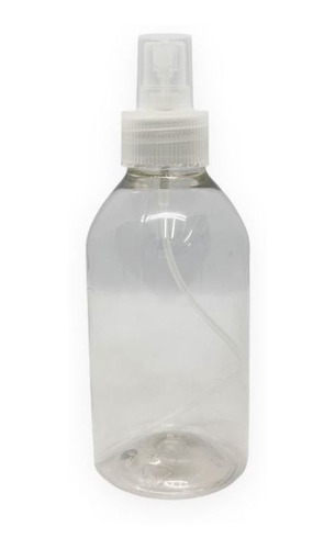 Envase Plastico 250 Cc C Valvula Spray Blanca X20