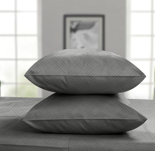Threadmill Home Linen Fundas De Almohada De Lujo King ' Dama