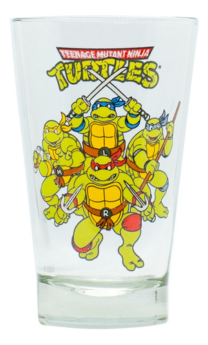 Vaso De Vidrio Tortugas Ninja