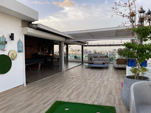 Apartamento Penthouse En Urbanizacion Real, Facil Acceso A Renacimiento, Cacicazgos, Bella Vista, Mirador Sur, Avenida Anacaona