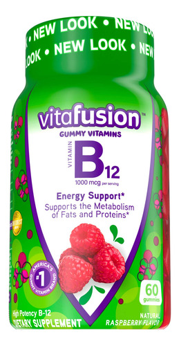 Suplemento De Vitaminas De Goma Fram Vitafusion B12 De 60 Qu