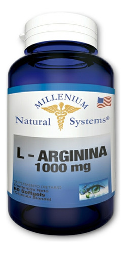 L Arginina 1000 Mg Natural X60