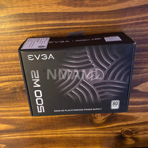 Fuente Evga 500 W2 Negro (Usado)