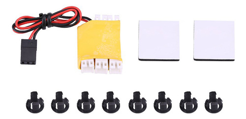 Kit De 8 Sistemas De Iluminação Led, Simulação De Luzes Inte