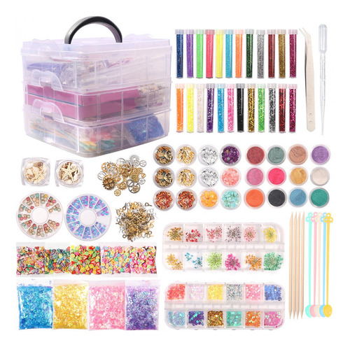 Juego De Accesorios De Decoración De Resina Artesanía De