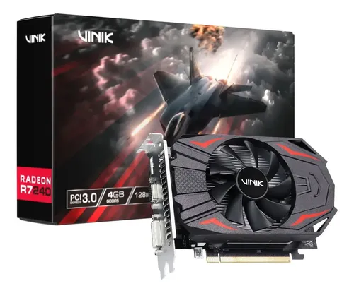 【エルゴラ】AMD CPU Placa de Video Amd Radeon R7 240 4gb Gddr5 128 Bit Gpuvk2404gbfs
