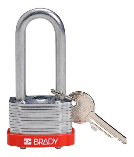 Candado De Seguridad 143144 Brady Metallico Kit 3 Candados