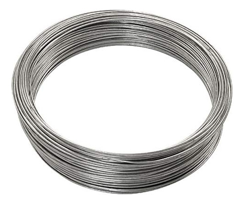 Wire Ook 50143 Solid Utility Silver Galvanizado, 1 Paquete