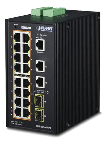 comprar Switch Administrable Industrial Con Poe Y Sfp De 16\u002F2\u002F2 Puer