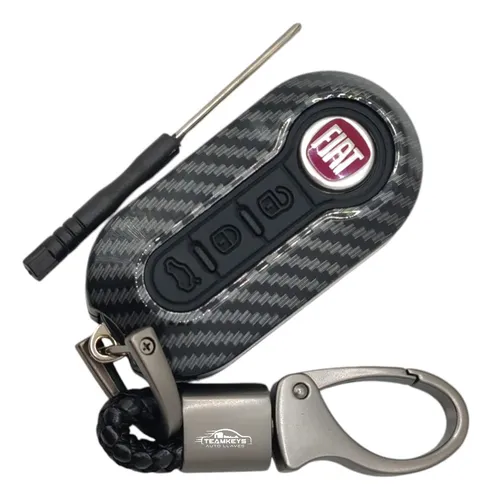 Funda Llave Control Fiat Uno 500 Abarth Sporting Mobi Carbon