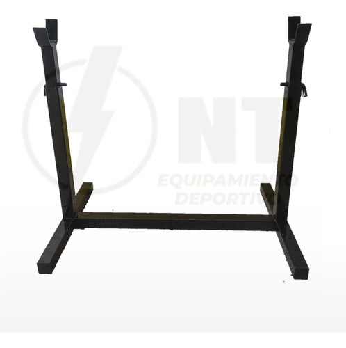 Mini Rack/apoya Barra Para Bancos Planos Gym