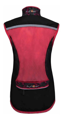 Imagen 3 de 6 de Chaleco Rompeviento Funkier Marcellina Import Urquiza Bikes