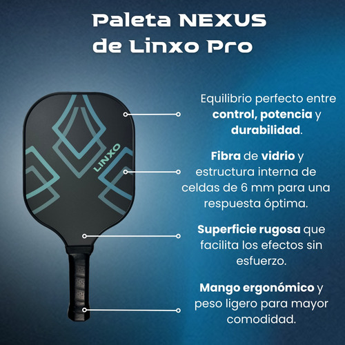 Paleta De Pickleball Linxo Pro Axis Pro