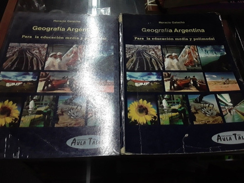 Geografía Argentina Edit. Aula Taller Lote X 2 Nuevo Y Usado