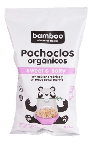 Imagen 1 de 4 de Pochoclos Organicos Sweet & Salty Pack X 80g - Bamboo